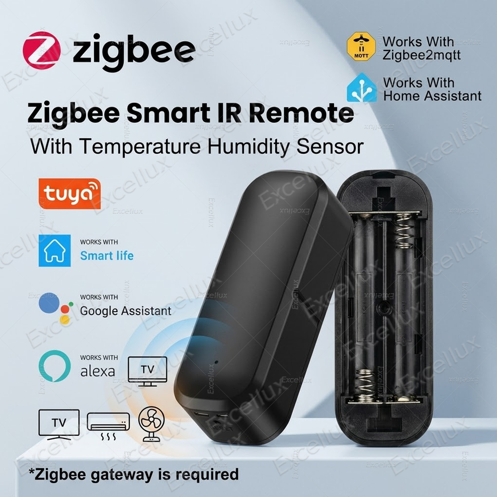Universal Remote Smart Home - Pengendali Inframerah Universal Nirkabel Zigbee untuk