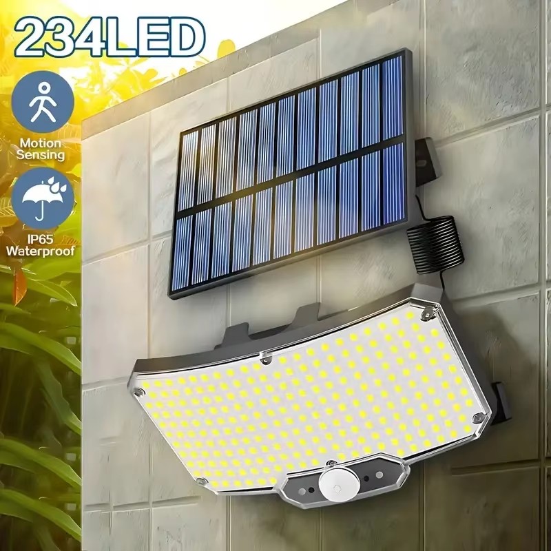 Motion Sensor Light - Lampu Luar Ruangan Tenaga Surya 234LED
