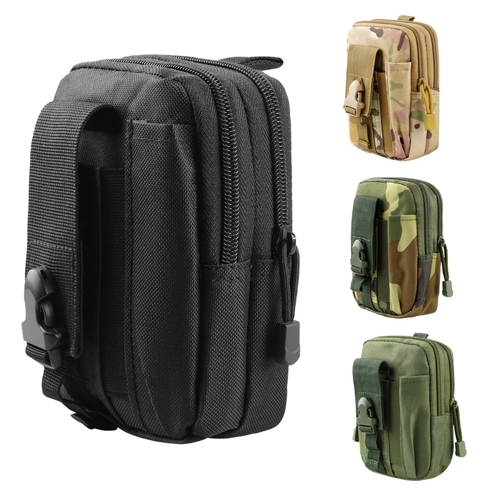 Smart Home Gadgets - Tas Pinggang Taktis Molle, Kantong Pinggang,