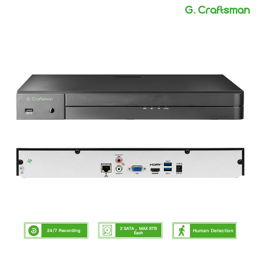 Security Ip Camera - UNI 32CH NVR 12MP Perekam Keamanan