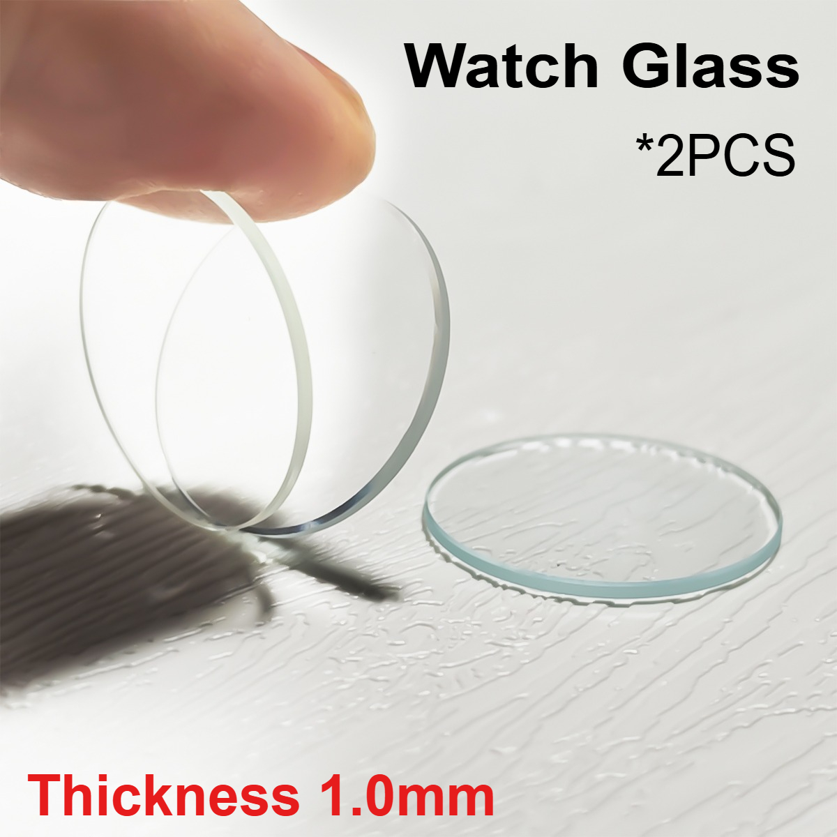 Smart Home Gadgets - 2 Buah Kaca Kristal Jam Tangan