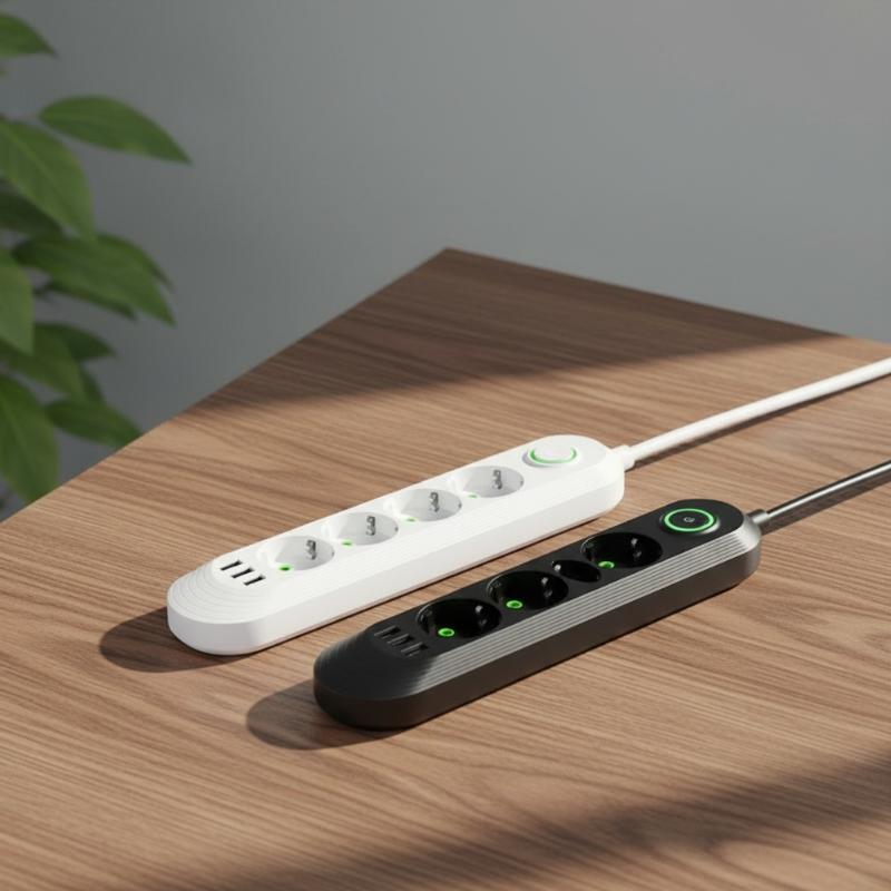Smart Power Strip - Kabel Ekstensi Stopkontak Pintar dengan Steker