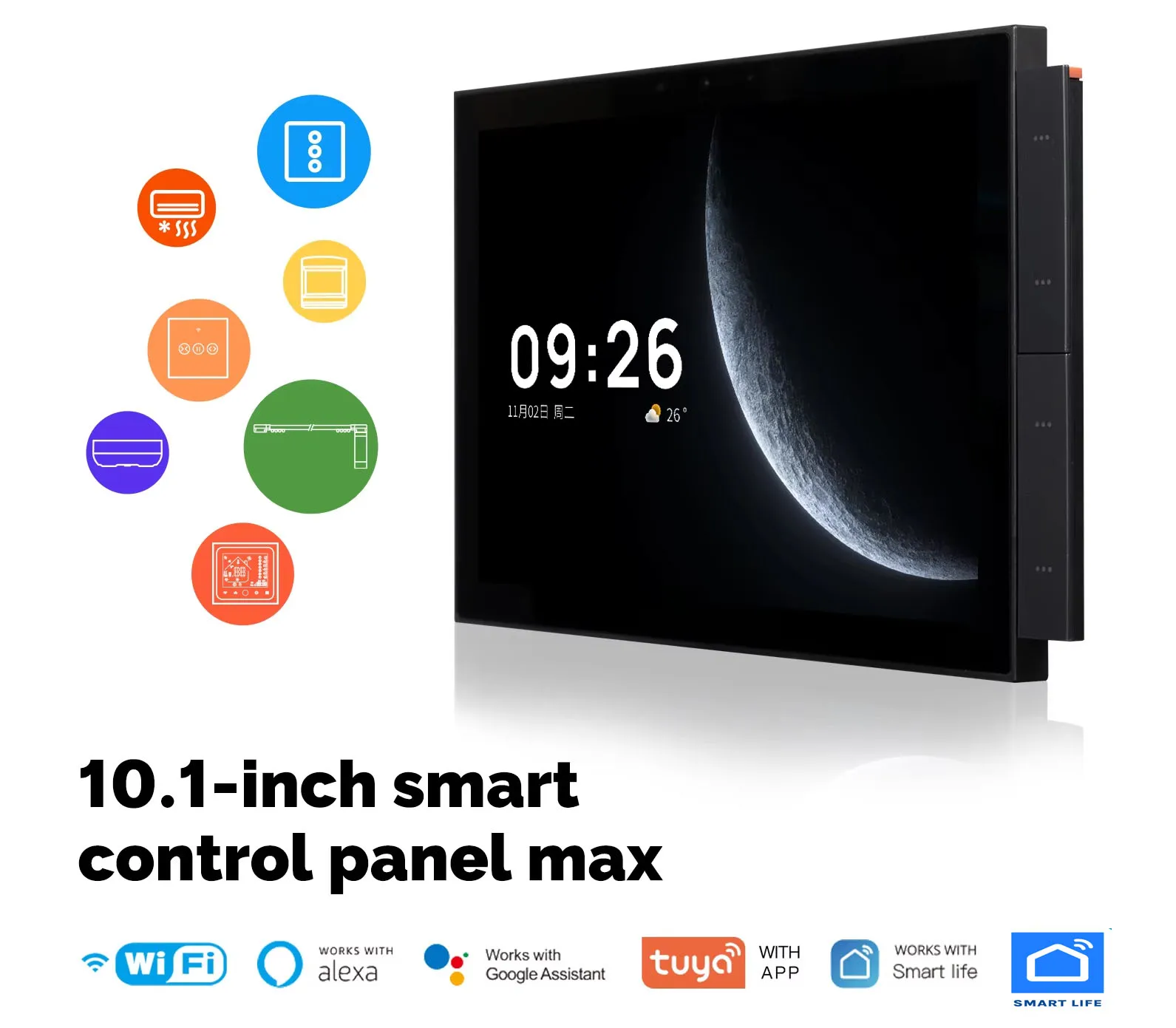 Smart Home Knx System - Layar Sentuh Digital Smart WiFi 10A