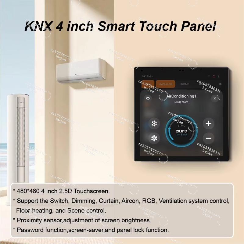Smart Home Knx System - Panel Kontrol Rumah Pintar KNX 4