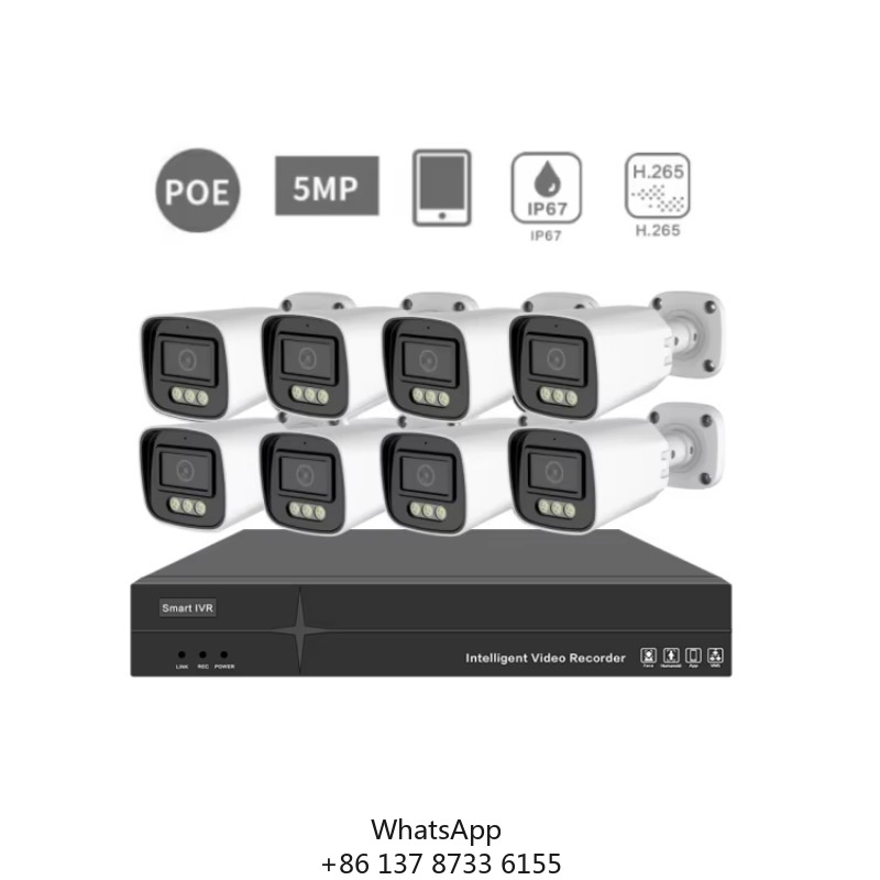 Security Ip Camera - Sistem Keamanan CCTV Rumah 5MP 4CH