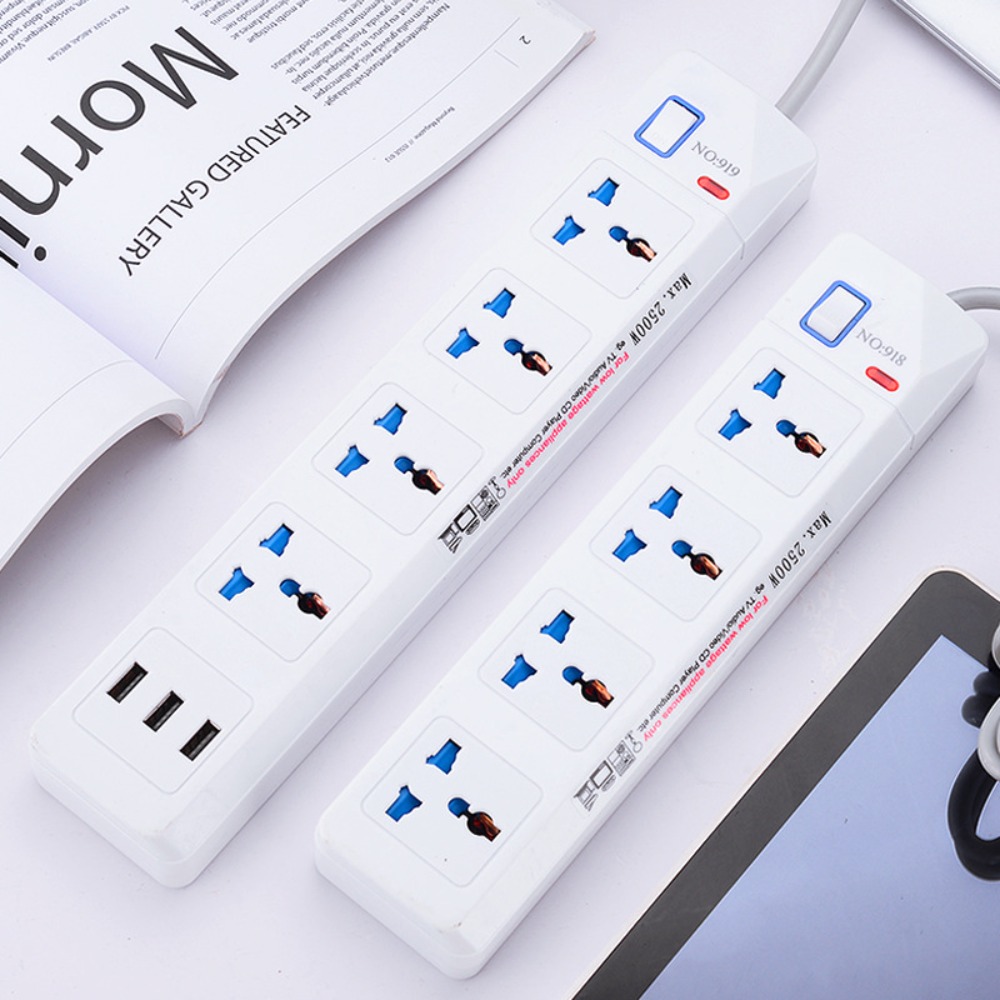 Smart Power Strip - Stop Kontak Standar Inggris 13A dengan
