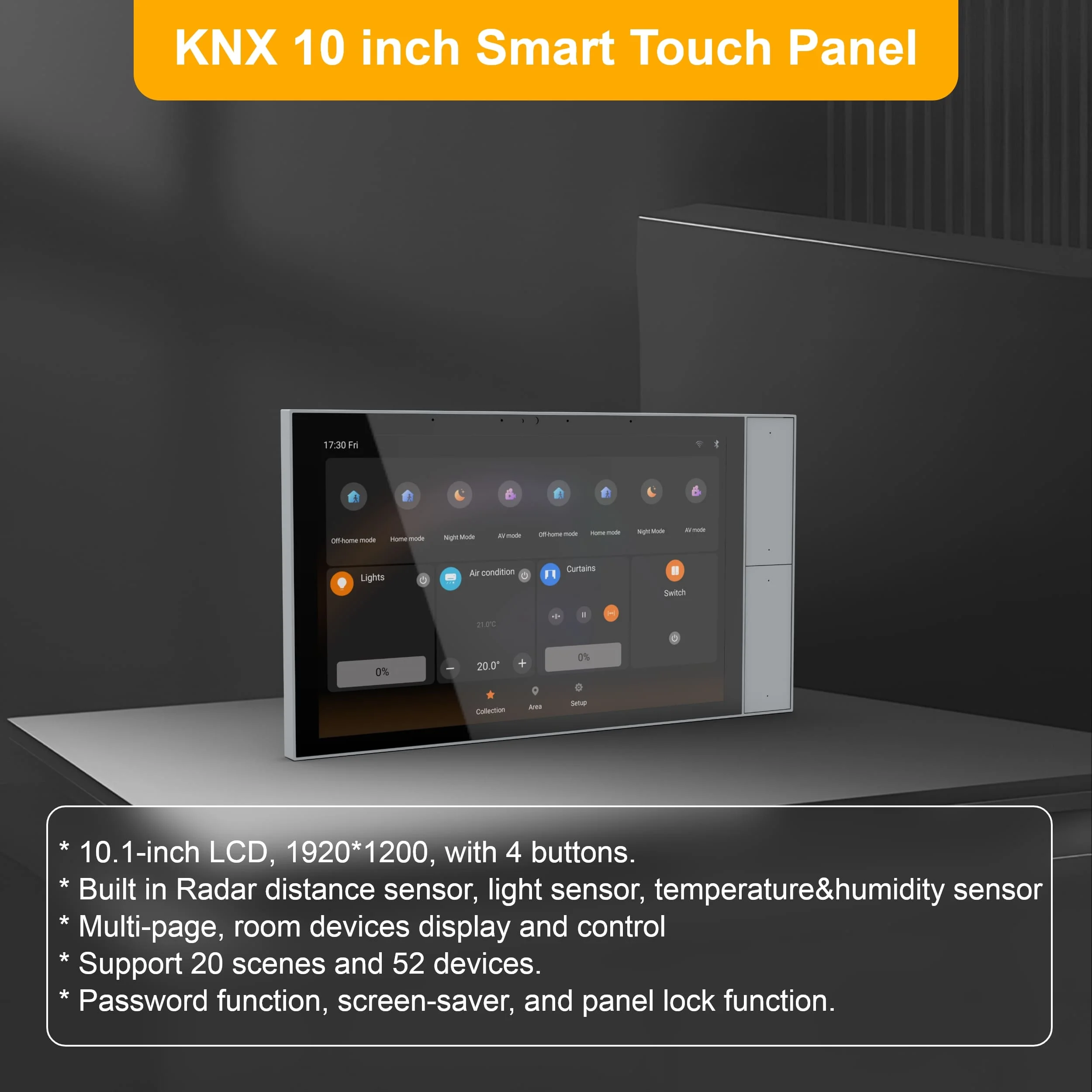 Panel Sentuh Pintar 2026 untuk - Smart Home Knx System ulasan dan harga