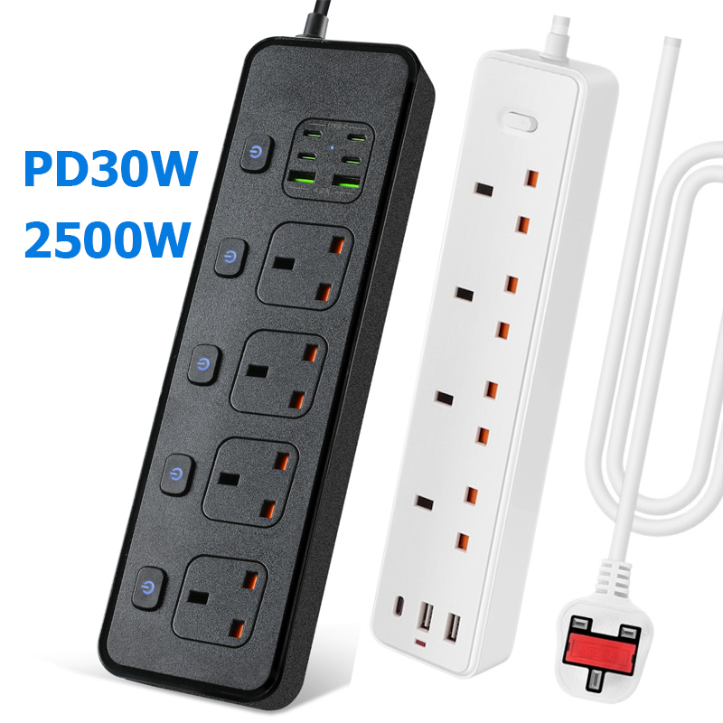Strip daya soket listrik UK MY - Smart Power Strip ulasan dan harga