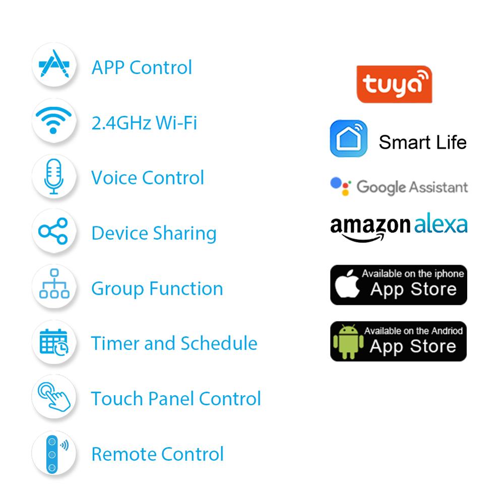 Tuya Smart Life EU sakelar tir - Universal Remote Smart Home ulasan dan harga