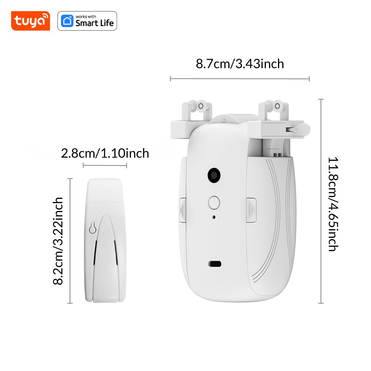 Robot tirai WiFi cerdas Tuya ( - Smart Home Network ulasan dan harga