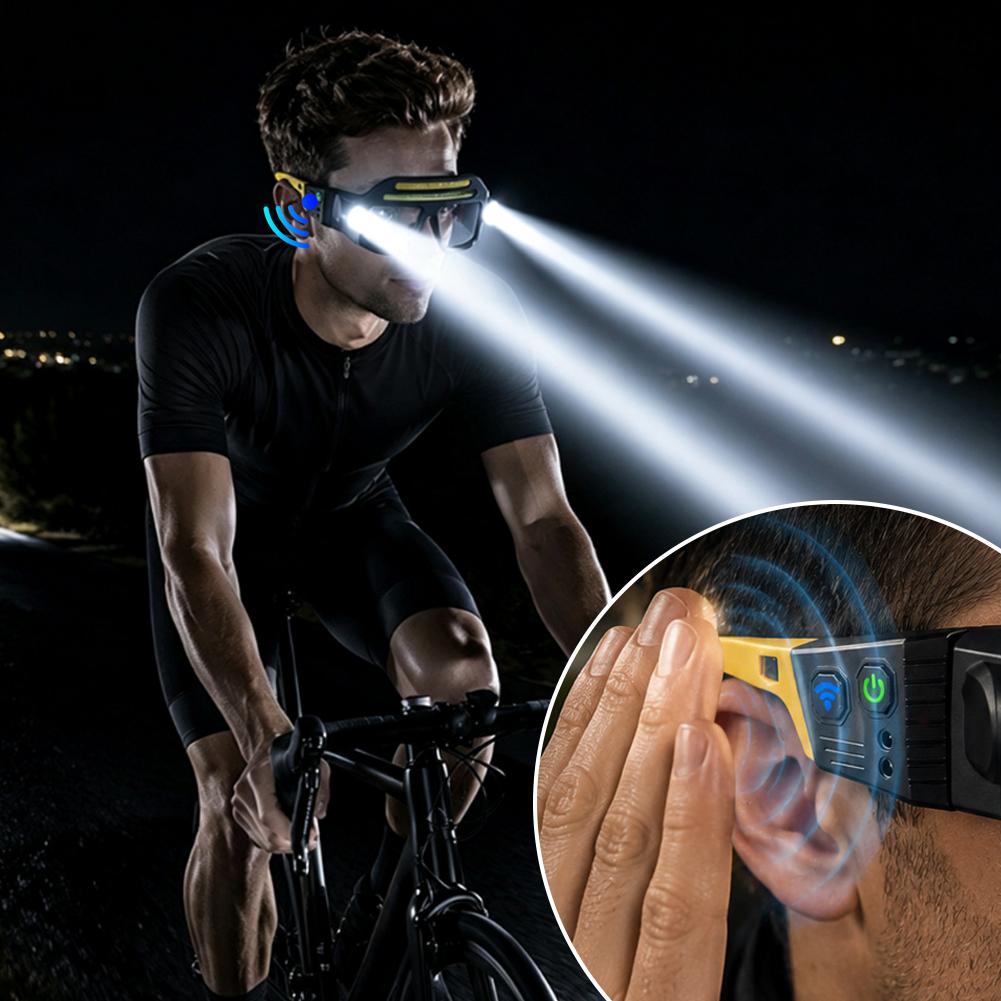 Lampu Kepala Gaya Kacamata XTE - Motion Sensor Light ulasan dan harga