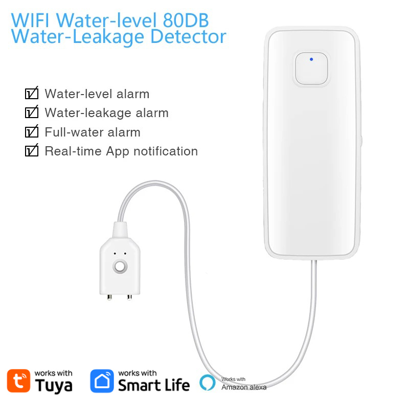 Tuya detektor jarak jauh Senso - Wifi Water Leak Detector ulasan dan harga