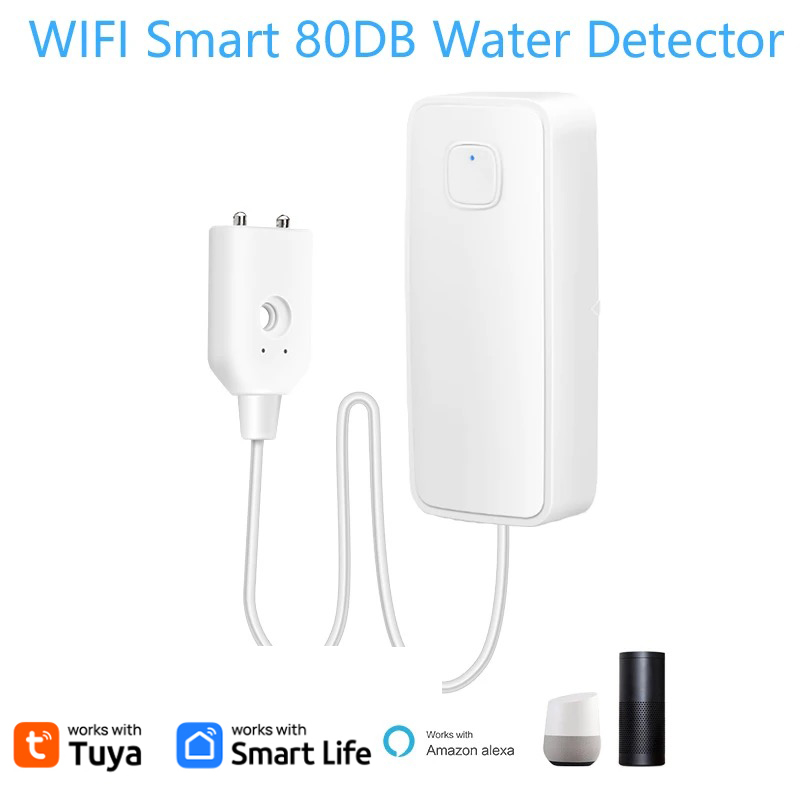 Tuya detektor jarak jauh Senso - Wifi Water Leak Detector ulasan dan harga
