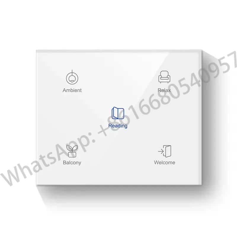 Panel Sakelar Lampu Pintar Tip - Smart Home Knx System ulasan dan harga