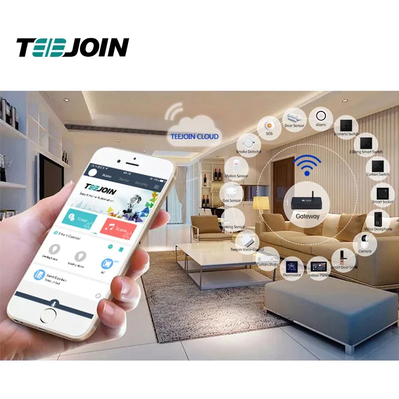 Sistem keamanan rumah pintar K - Smart Home Knx System ulasan dan harga