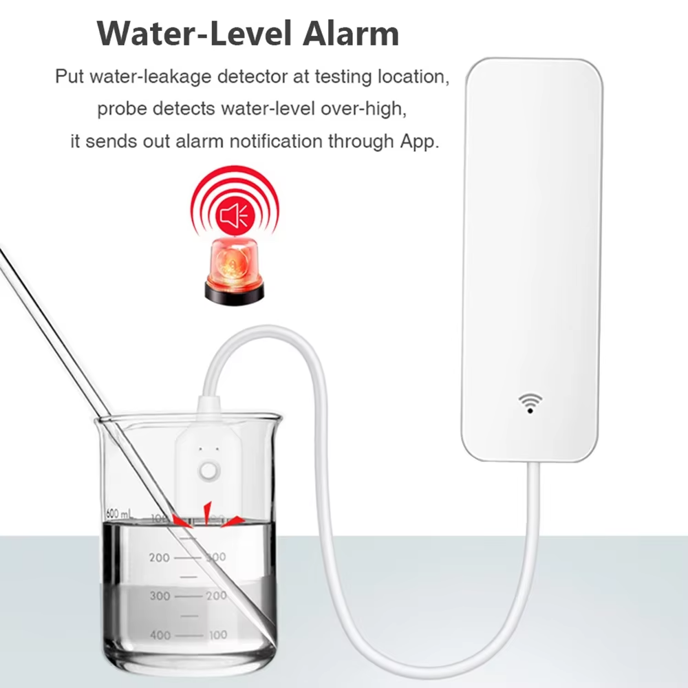ZigBee WiFi Sensor Kebocoran A - Wifi Water Leak Detector ulasan dan harga