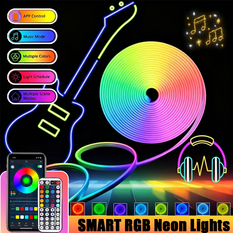 Lampu Strip Neon RGB Pintar ya - Smart Power Strip ulasan dan harga