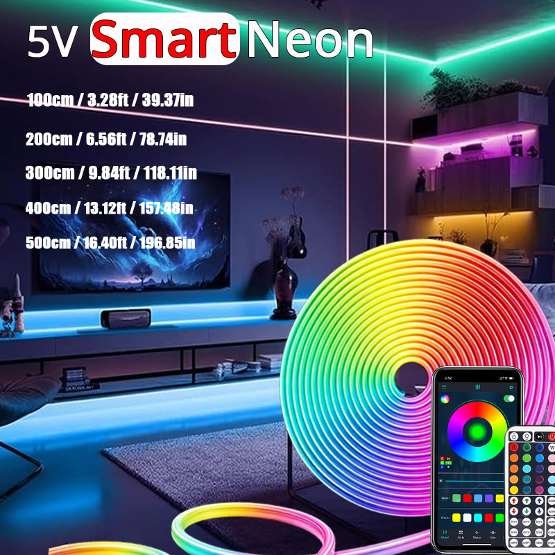 Lampu Strip Neon RGB Pintar ya - Smart Power Strip ulasan dan harga
