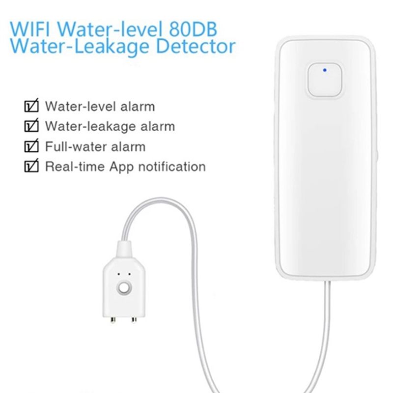 [NEW A09R!】 Tuya Wifi Smart Wa - Wifi Water Leak Detector ulasan dan harga