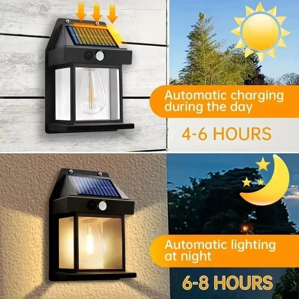 Lampu Dinding Tenaga Surya Tun - Motion Sensor Light ulasan dan harga