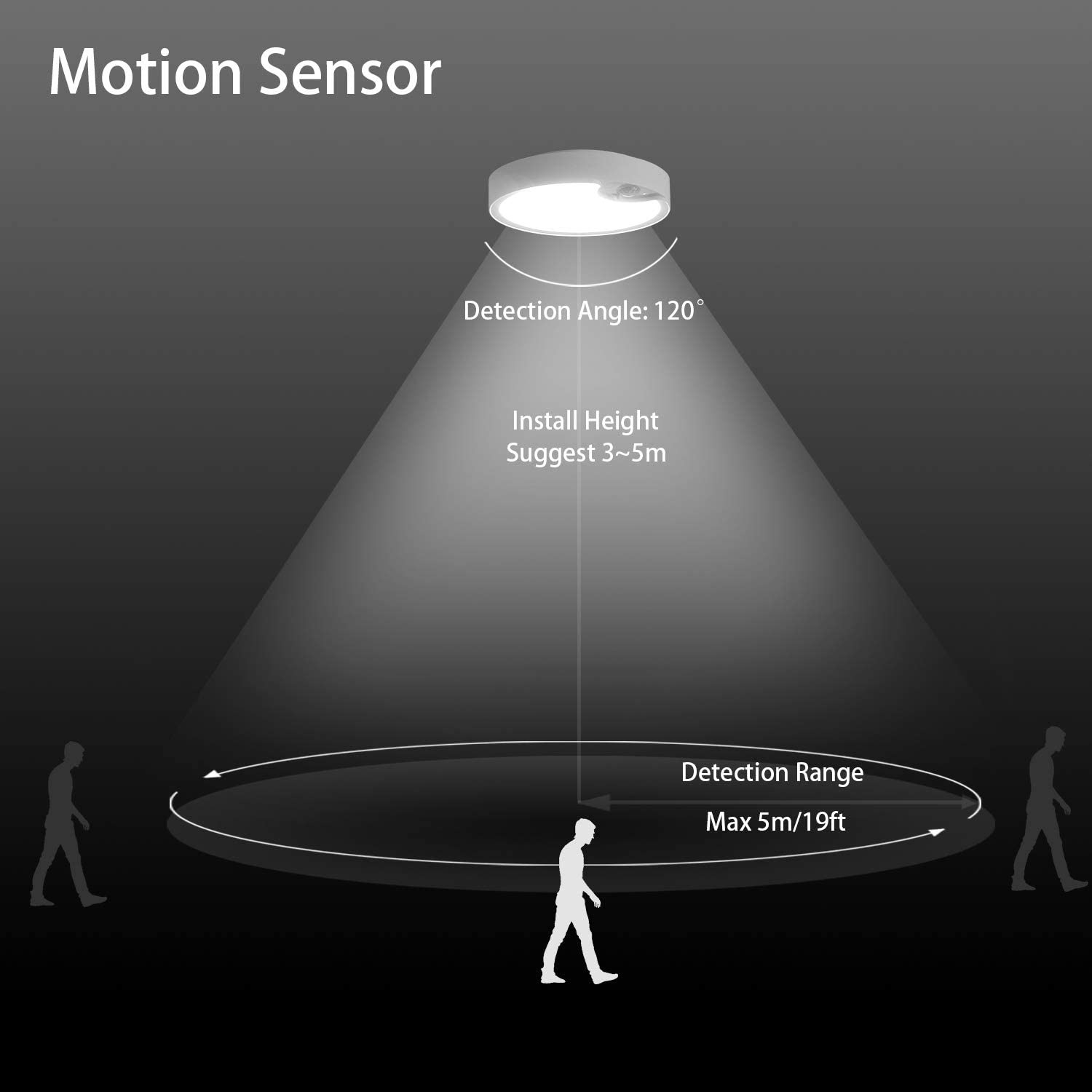 Lampu Plafon Sensor Gerak Bert - Motion Sensor Light ulasan dan harga