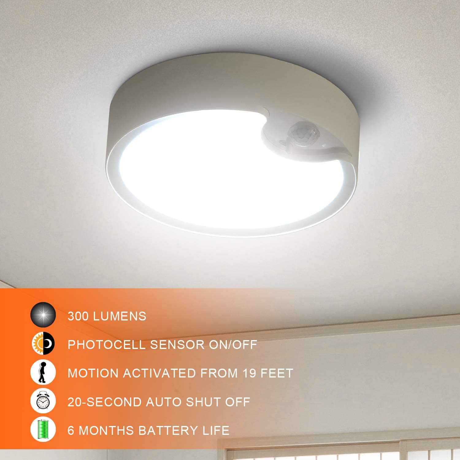 Lampu Plafon Sensor Gerak Bert - Motion Sensor Light ulasan dan harga