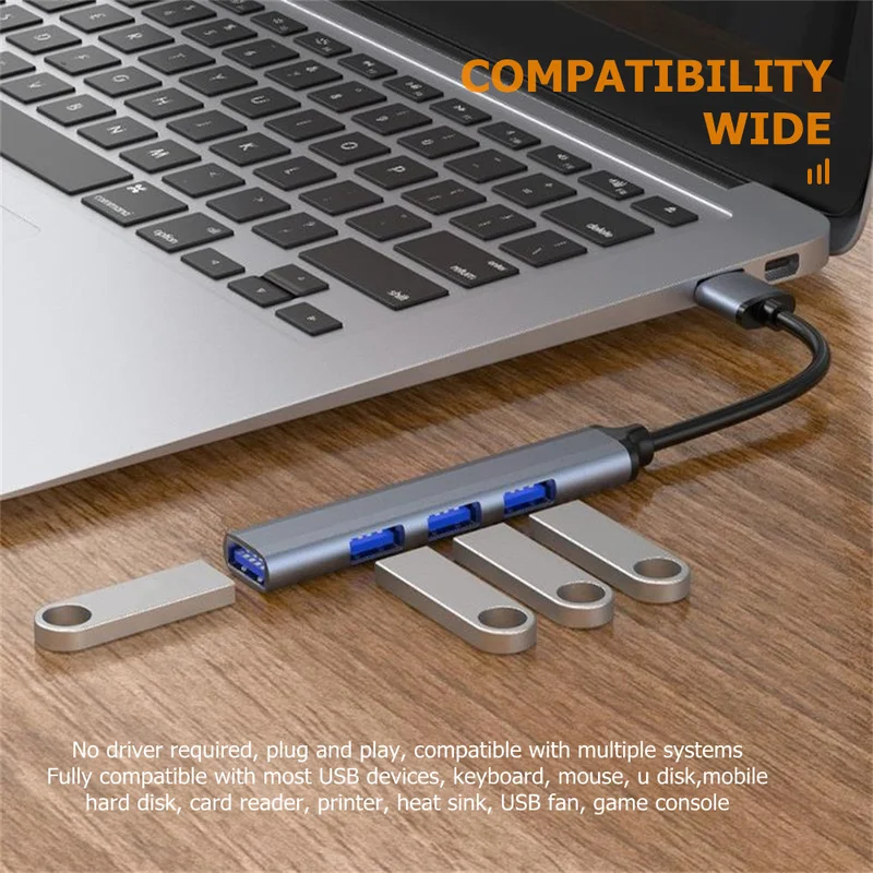 4-Port USB-C Hub 3.0/3.1-Multi - Smart Home Xiaomi ulasan dan harga