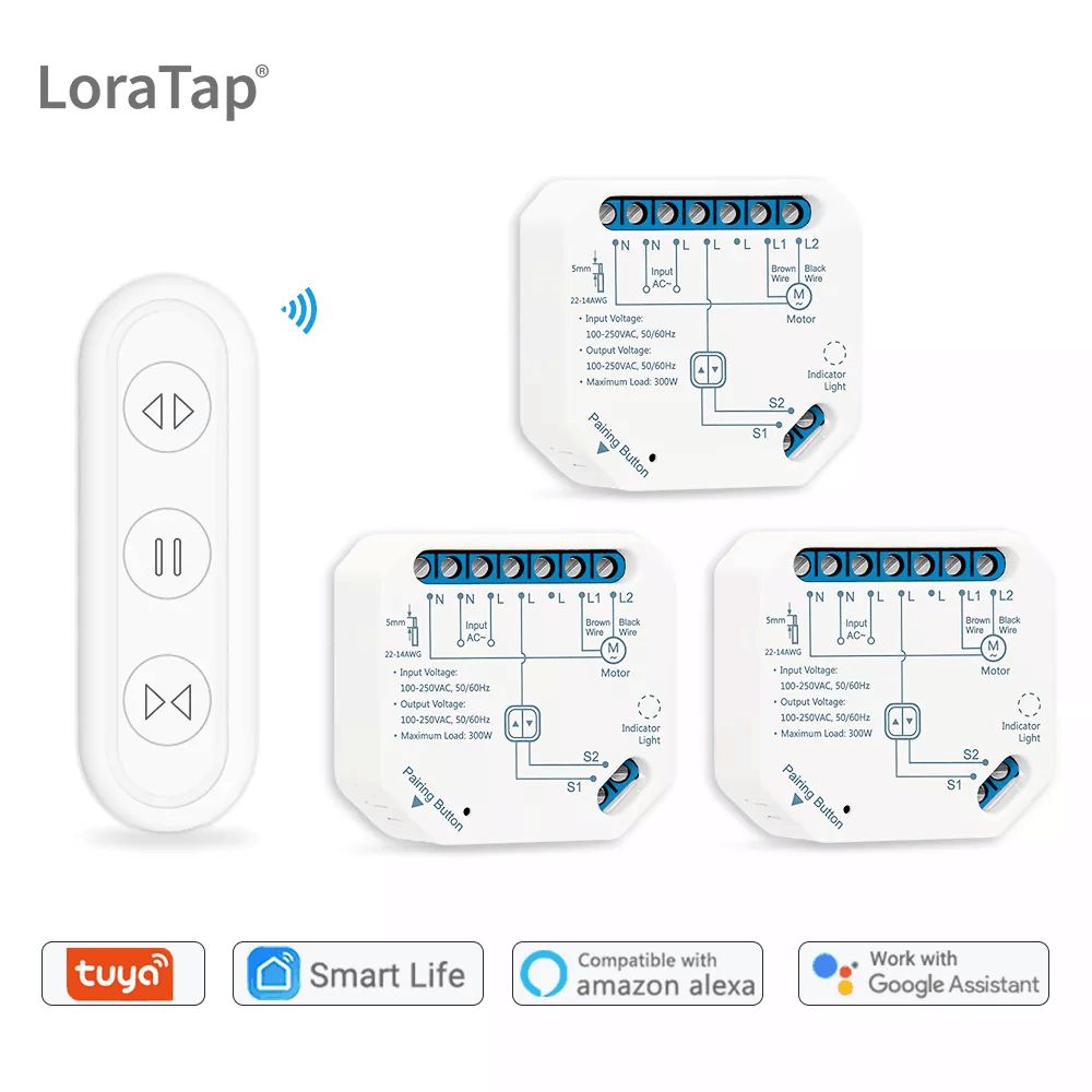 Tuya Modul Sakelar Tirai Hidup - Universal Remote Smart Home ulasan dan harga