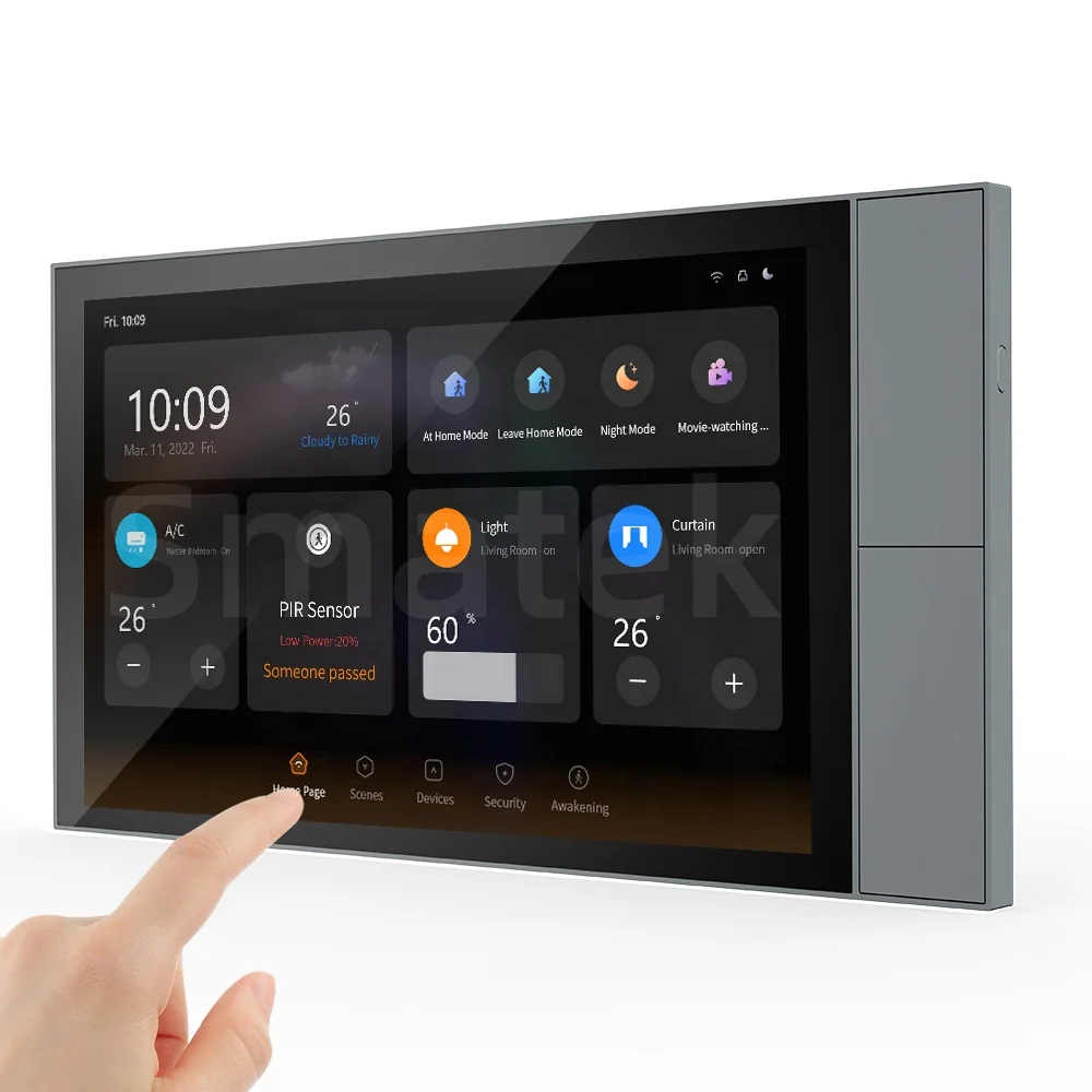 Layar Sentuh Digital Smart WiF - Smart Home Knx System ulasan dan harga