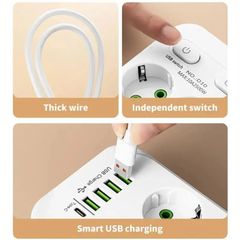 Stop Kontak Pintar 6 Soket Kab - Smart Power Strip ulasan dan harga