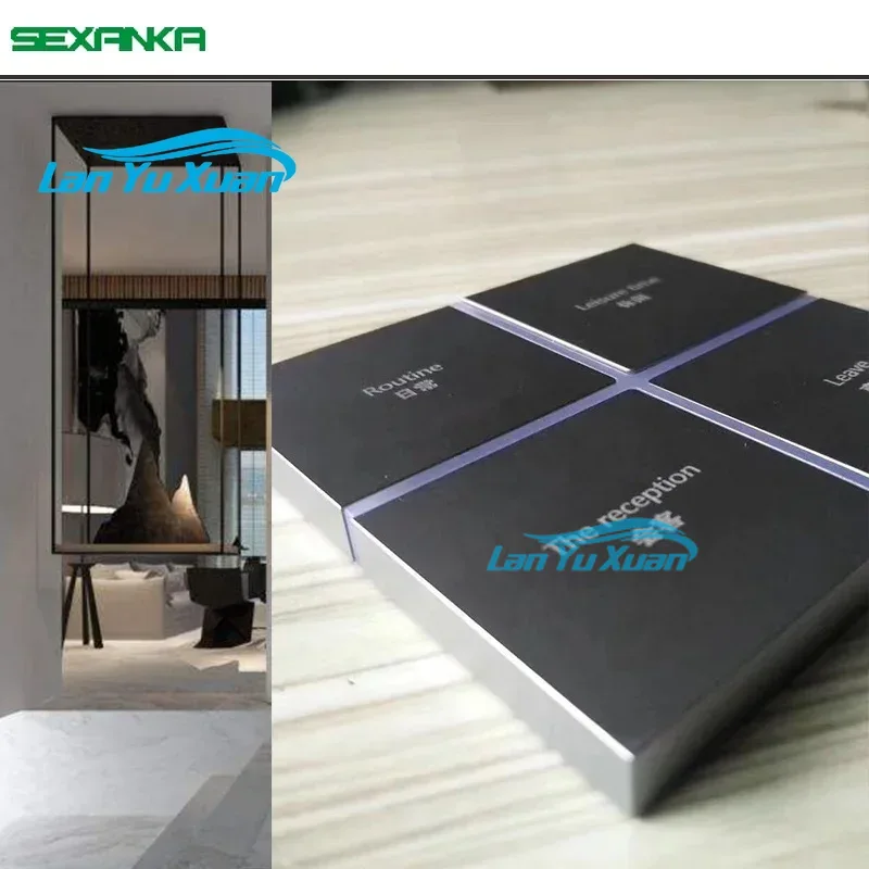 Saklar Dimmer Sentuh Dinding 4 - Smart Home Knx System ulasan dan harga