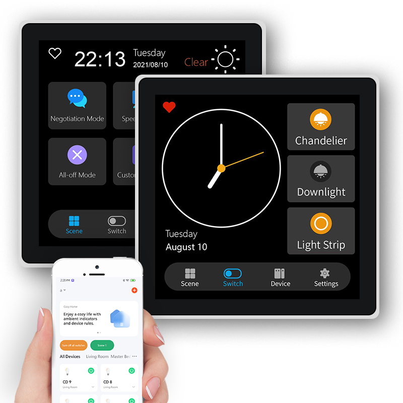 FUERS Layar Sentuh 4 Inci Sake - Smart Home Gadgets ulasan dan harga