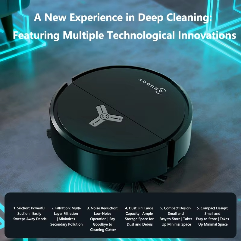 Robot Penyedot Debu Pintar Len - Smart Home Gadgets ulasan dan harga