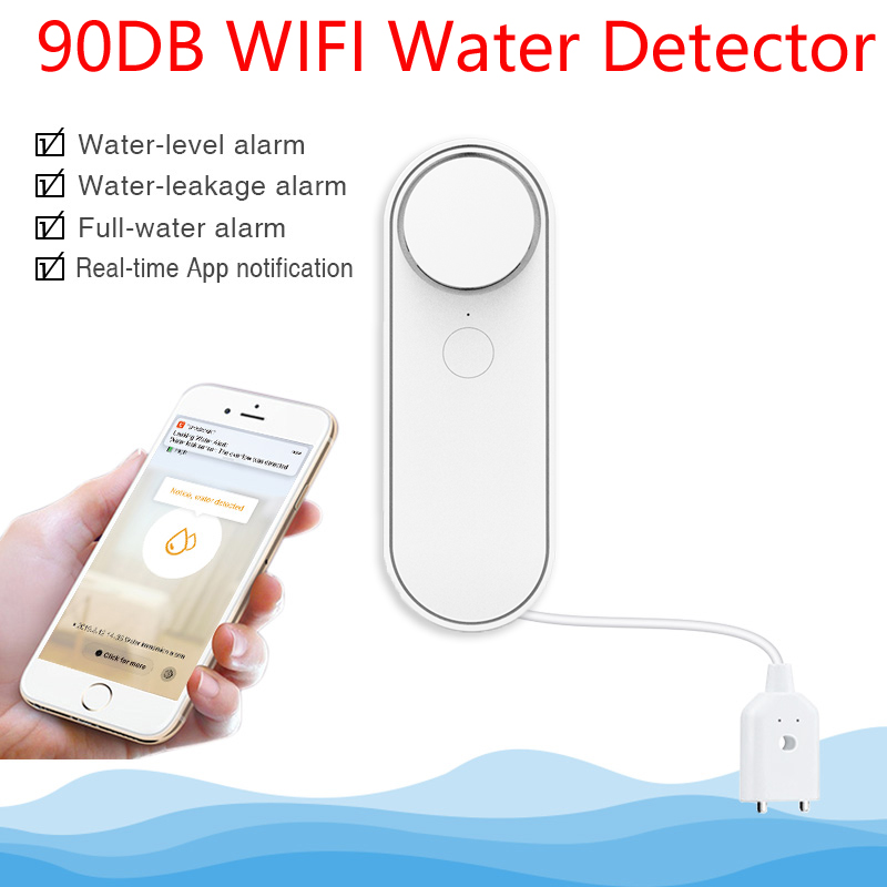 Detektor kebocoran air WiFi, 3 - Wifi Water Leak Detector ulasan dan harga