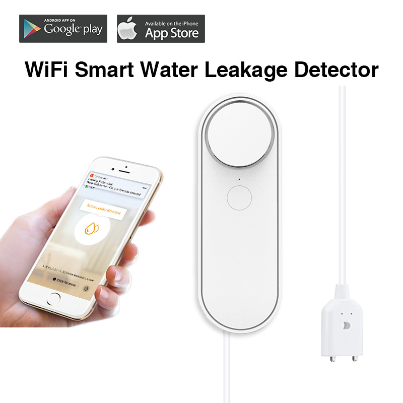 Detektor kebocoran air WiFi, 3 - Wifi Water Leak Detector ulasan dan harga