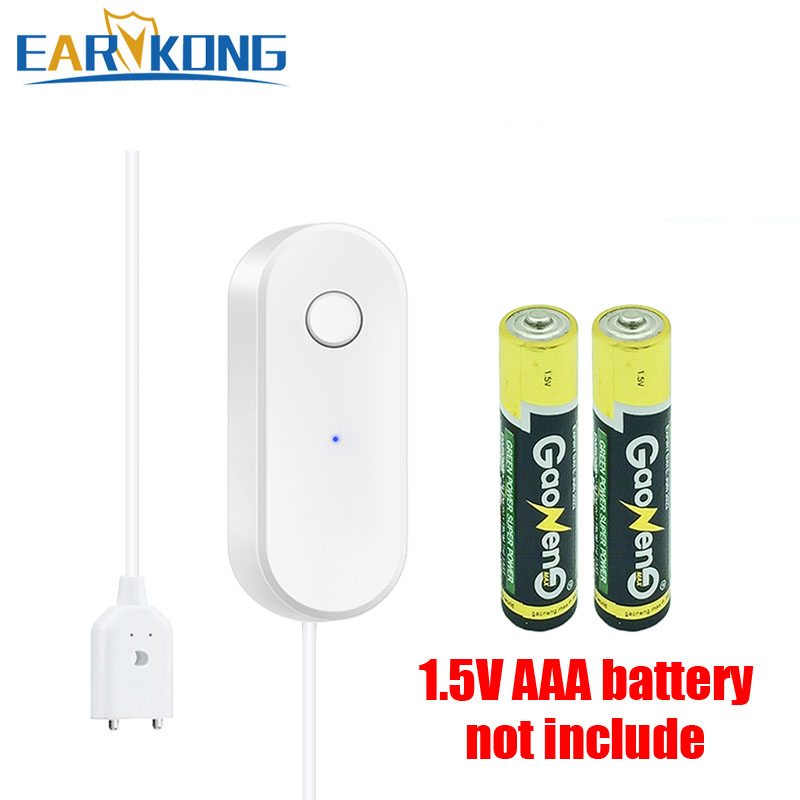 EARYKONG Tuya detektor Alarm,  - Wifi Water Leak Detector ulasan dan harga