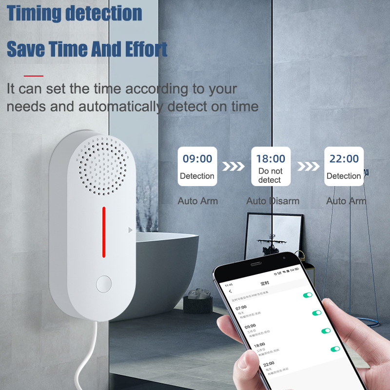 EARYKONG Tuya detektor Alarm,  - Wifi Water Leak Detector ulasan dan harga