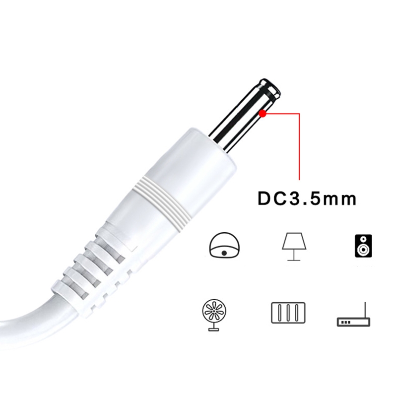 Kabel daya USB ke DC 3.5x1.35m - Smart Power Strip ulasan dan harga